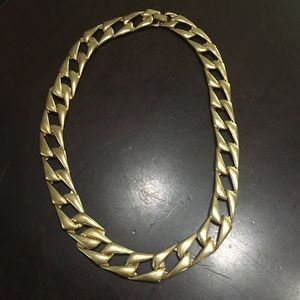 💜 Costume Gold Chain Link Choker